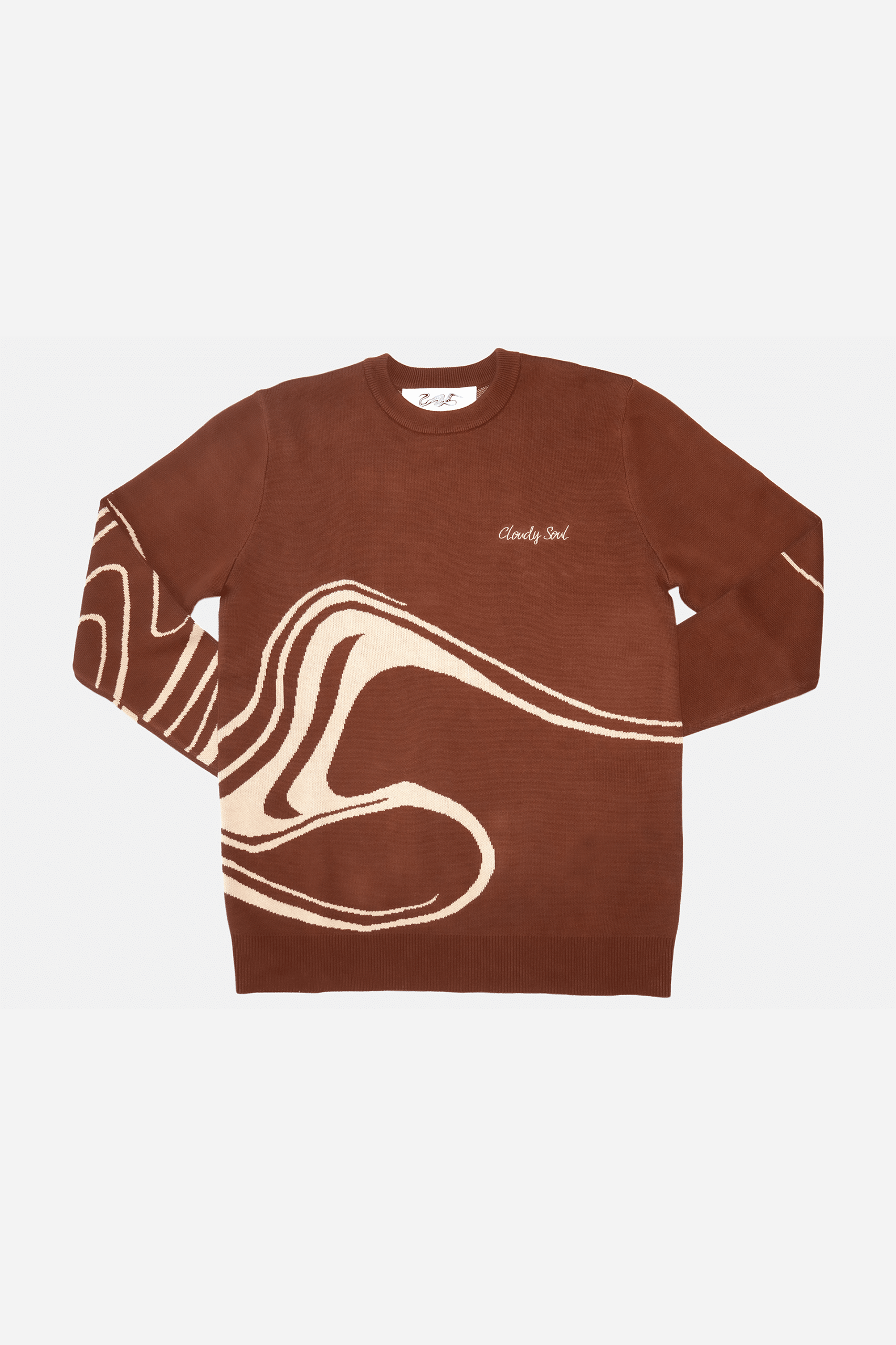 KNIT NUAGEUX BRUN
